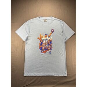 Charlie‎ Hustle Kansas City Royals T-Shirt Men's M Catch The Thrill MLB Blue